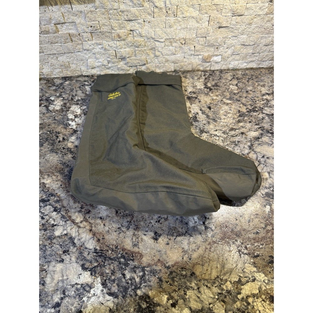 CABELAS Mens GoreTex Insulated Boot Liners Socks Mens Size 10 Olive Grn.